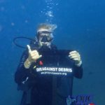 This volunteer cares about environmental activism. By doing a Project Aware Dive against Debris to clean up the coral reefs in Bali Indonesia helping to reduce marine pollution and protecting the Oceans. This is a true Dive Hero